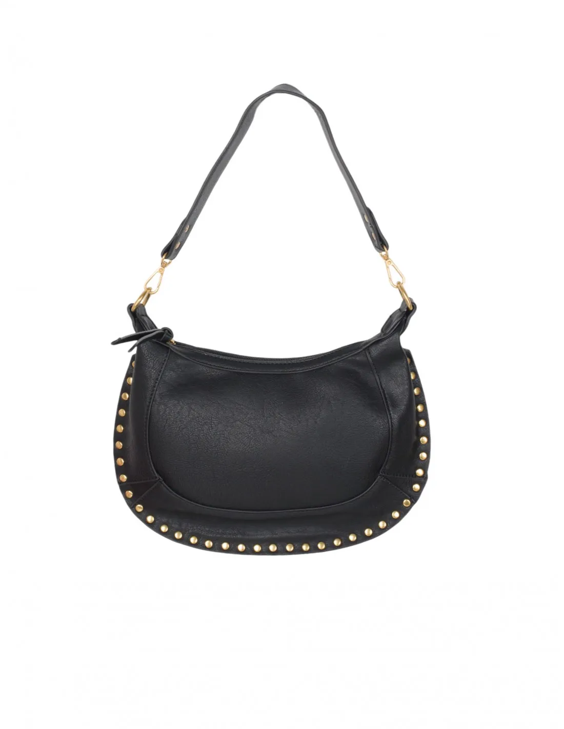 Bolso Luna Tachuelas Negro