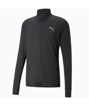 Camiseta De Running Puma Run Favorite 1/4 Zip Black