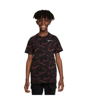 Camiseta Nike Sportswear Niños Black