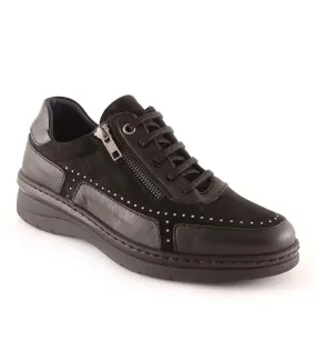Deportivo combinado en taupe y negro