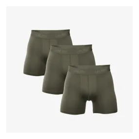 Salming 3-pack Performance Boxer Army Green